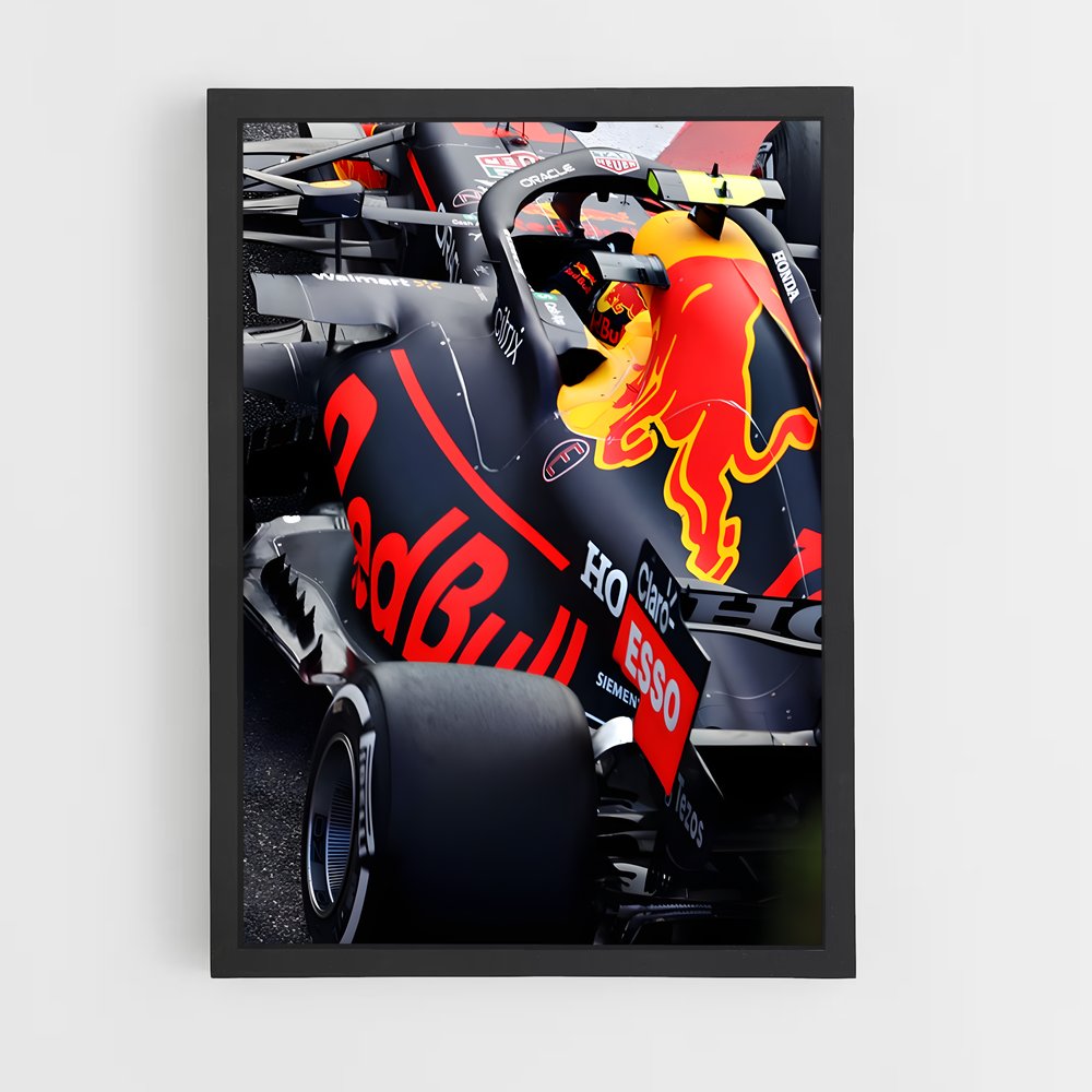 Poster RB16B: La Vitesse Électrisante – affiche Voitures de Formule 1 (vue 2)
